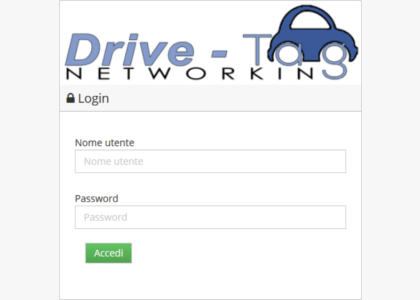 Screen Shot DriveTag Login